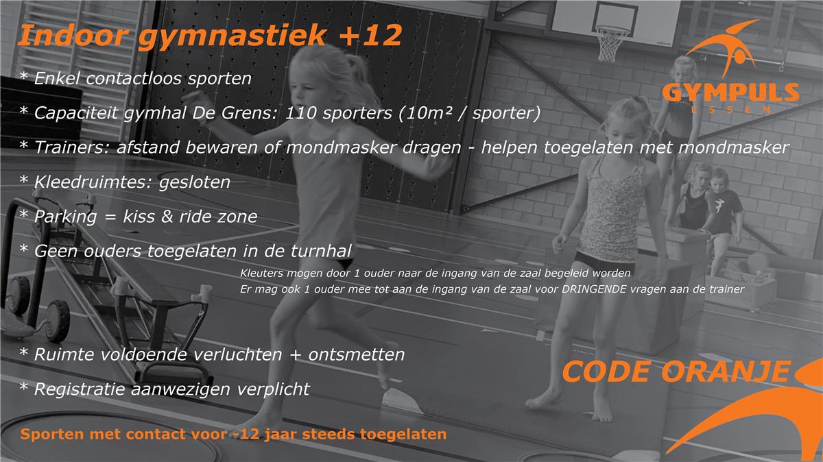 Code ORANJE vanaf 14 oktober